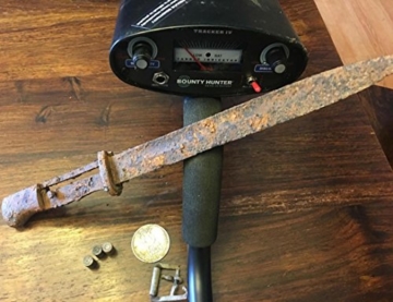 Bounty Hunter Tracker IV Metalldetektor Metallsuchgerät mit Metallfilterfunktion - 